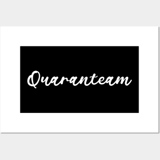 Quaranteam Work Study team Posters and Art